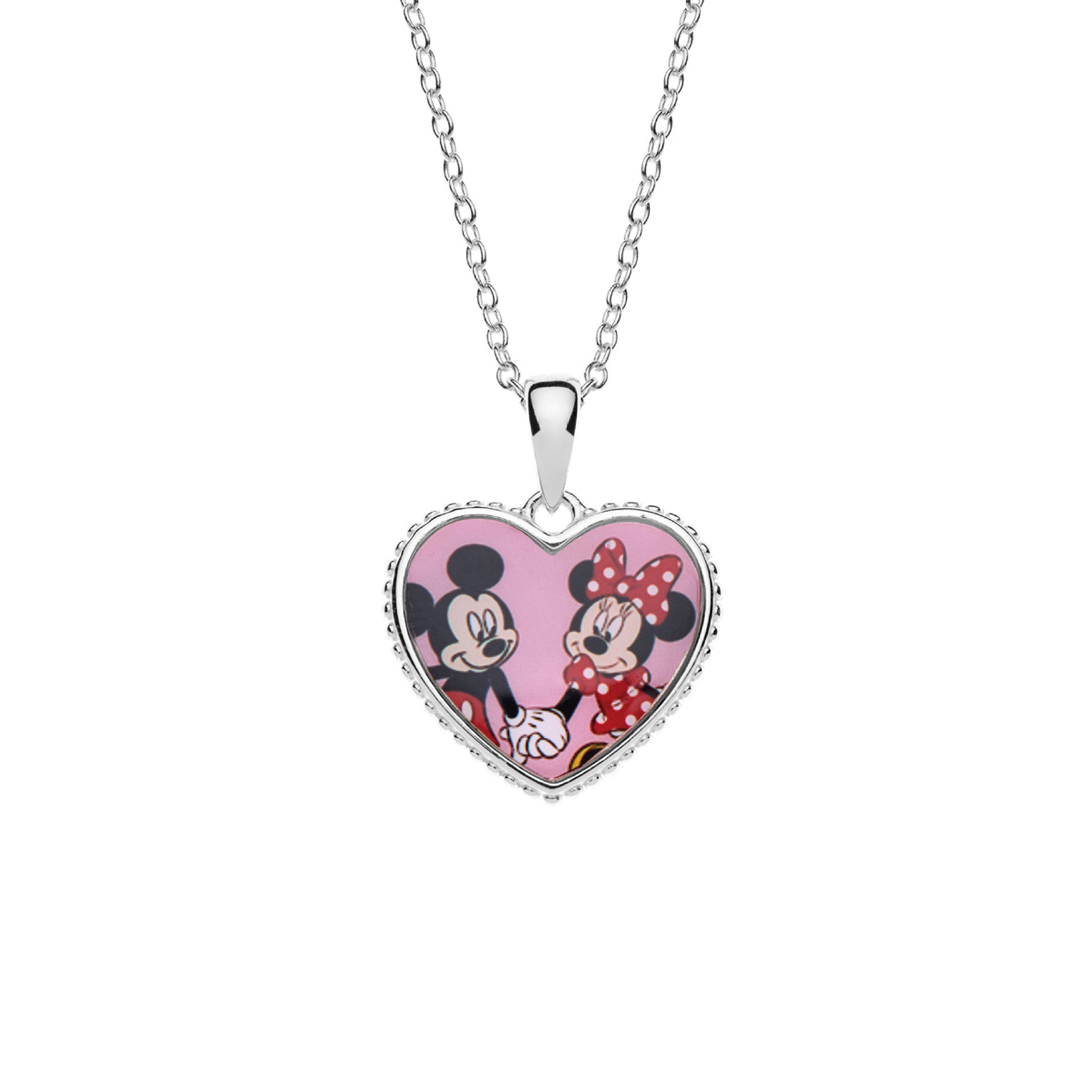Minnie Ve Mickey Mouse Kolye