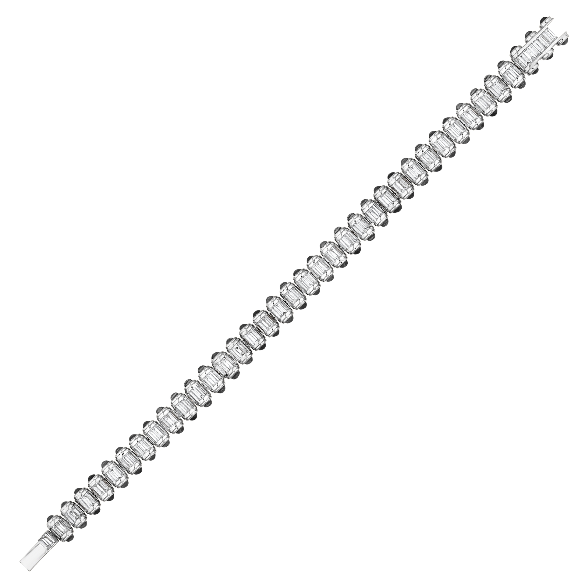 5.99 Karat Pırlanta Baget Bileklik