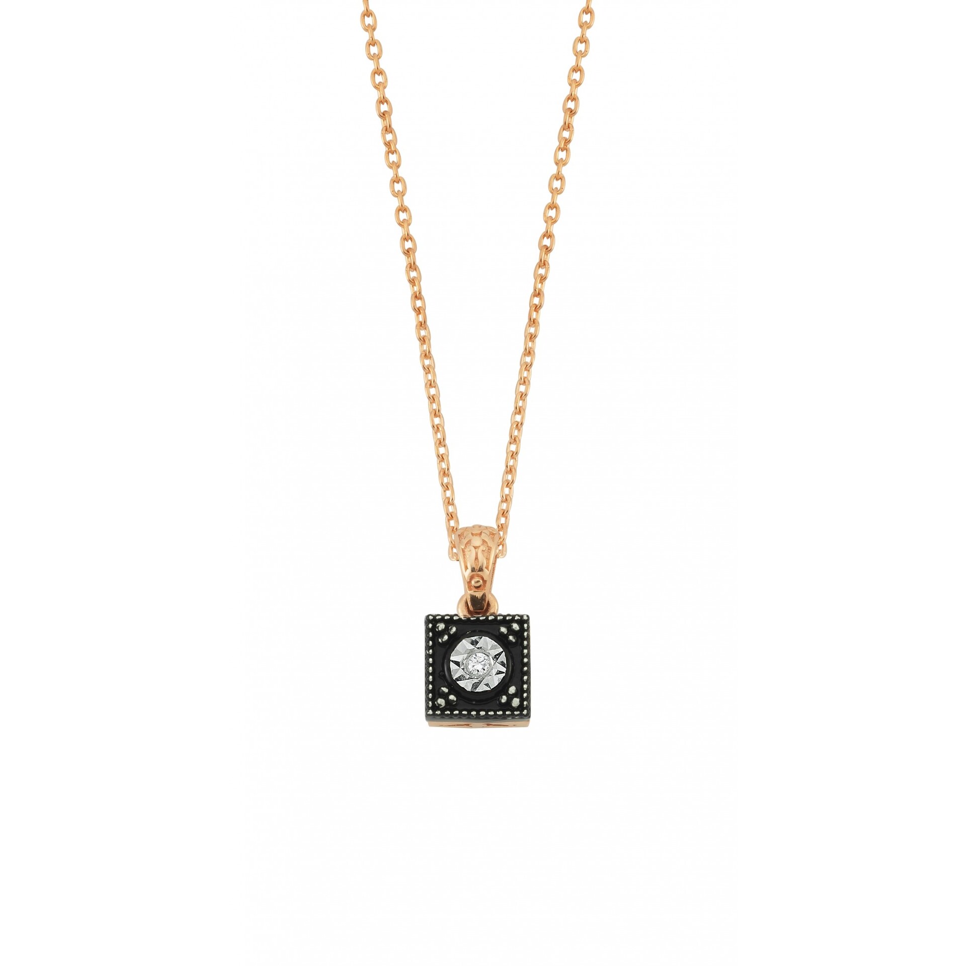 0.02 Karat Elmas Kolye