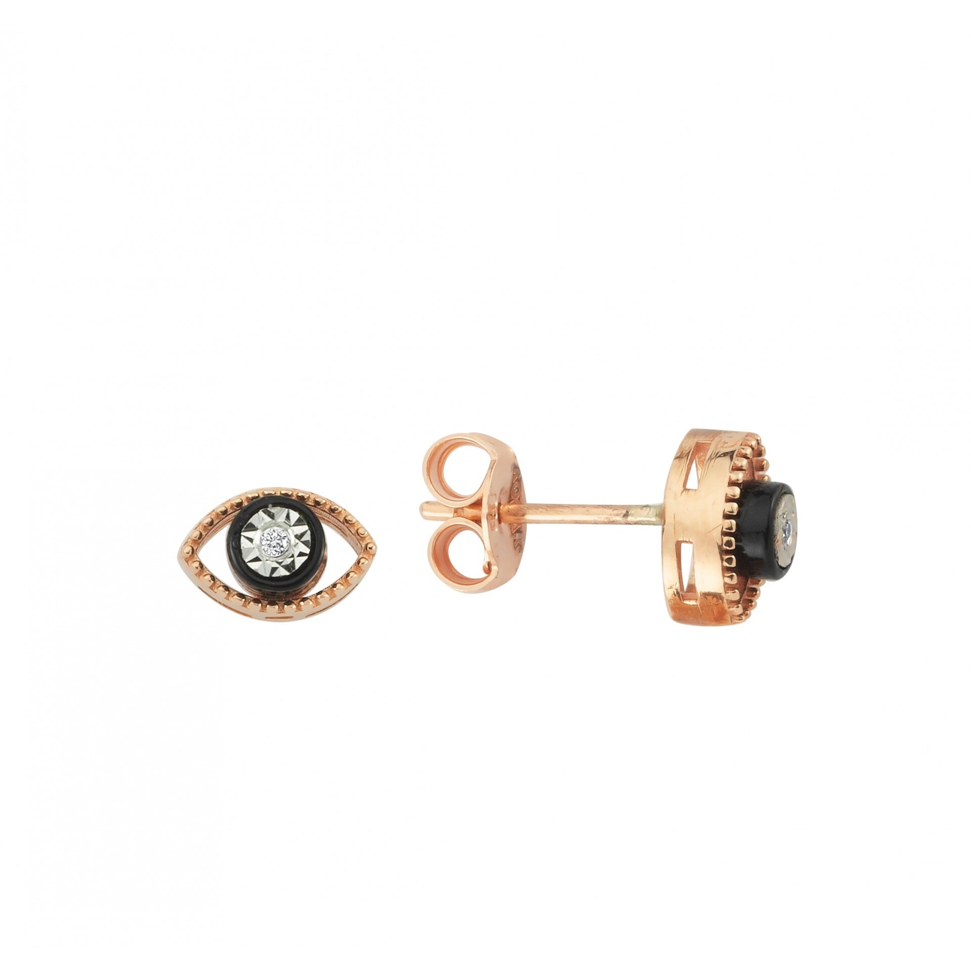 0.02 Karat Elmas Küpe