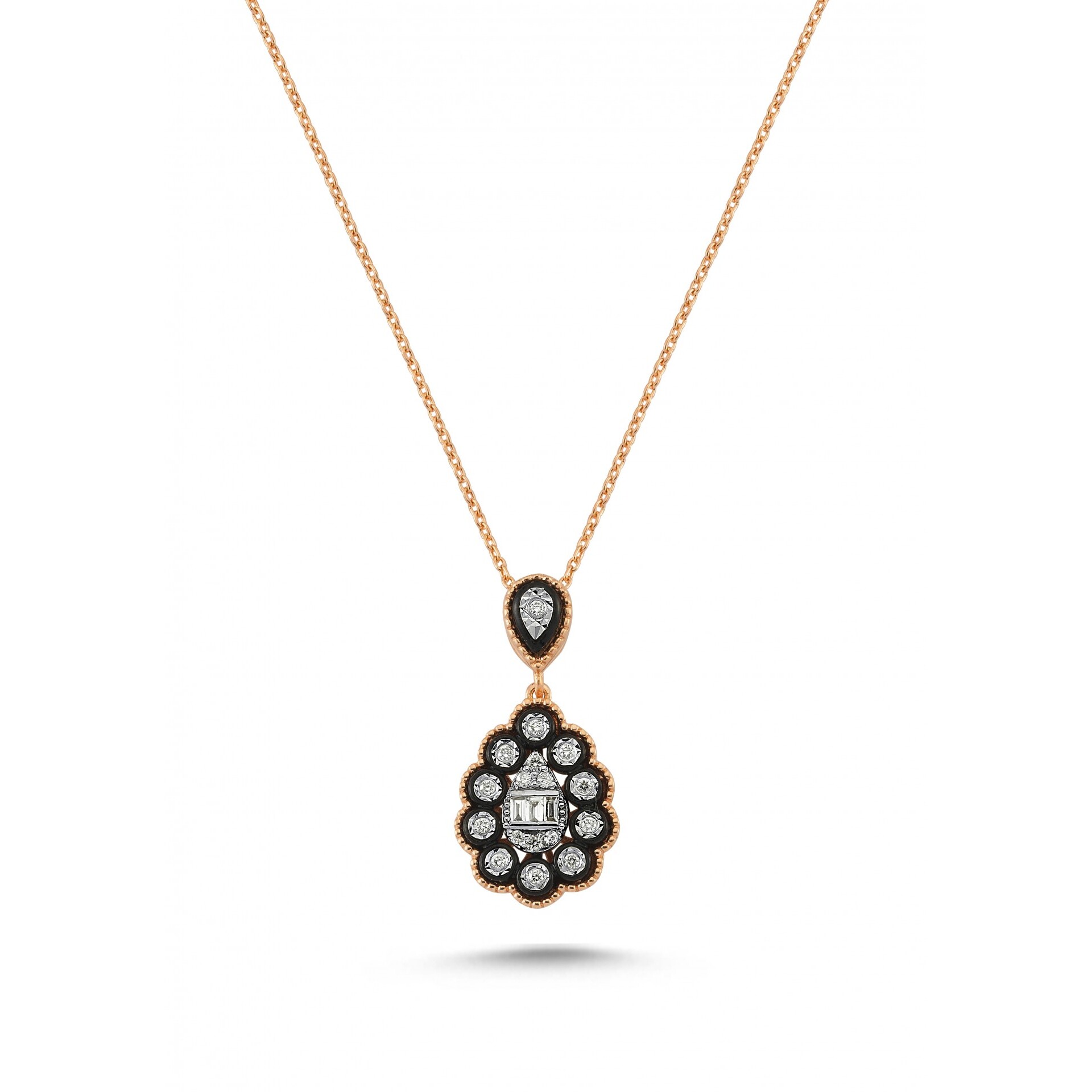 0.24 Karat Elmas Kolye