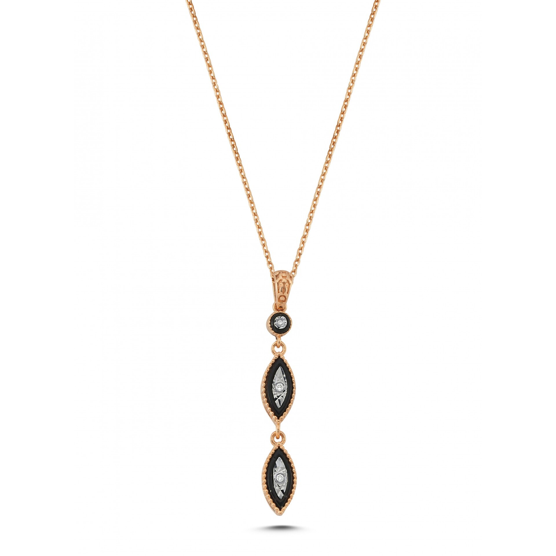0.02 Karat Elmas Kolye