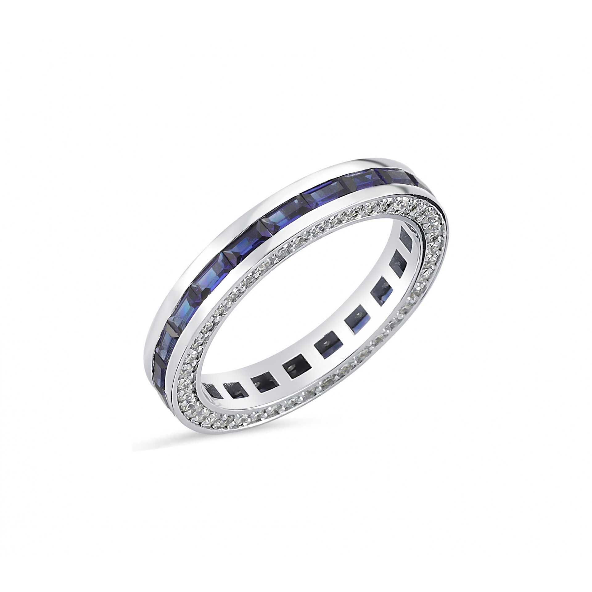 2.01 Karat Safir Pırlanta Yüzük