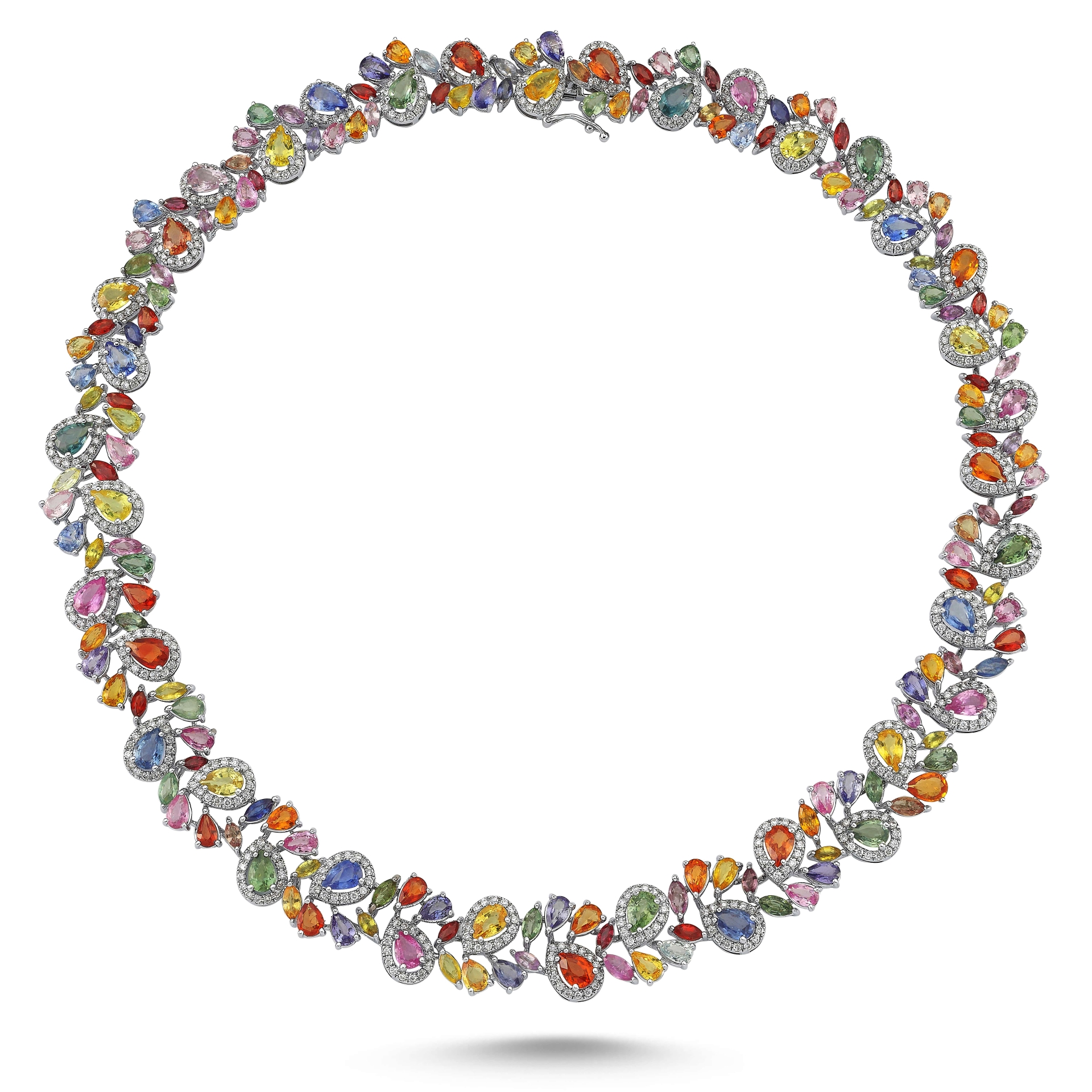 48.21 Karat Multicolor Pırlanta Gerdanlık