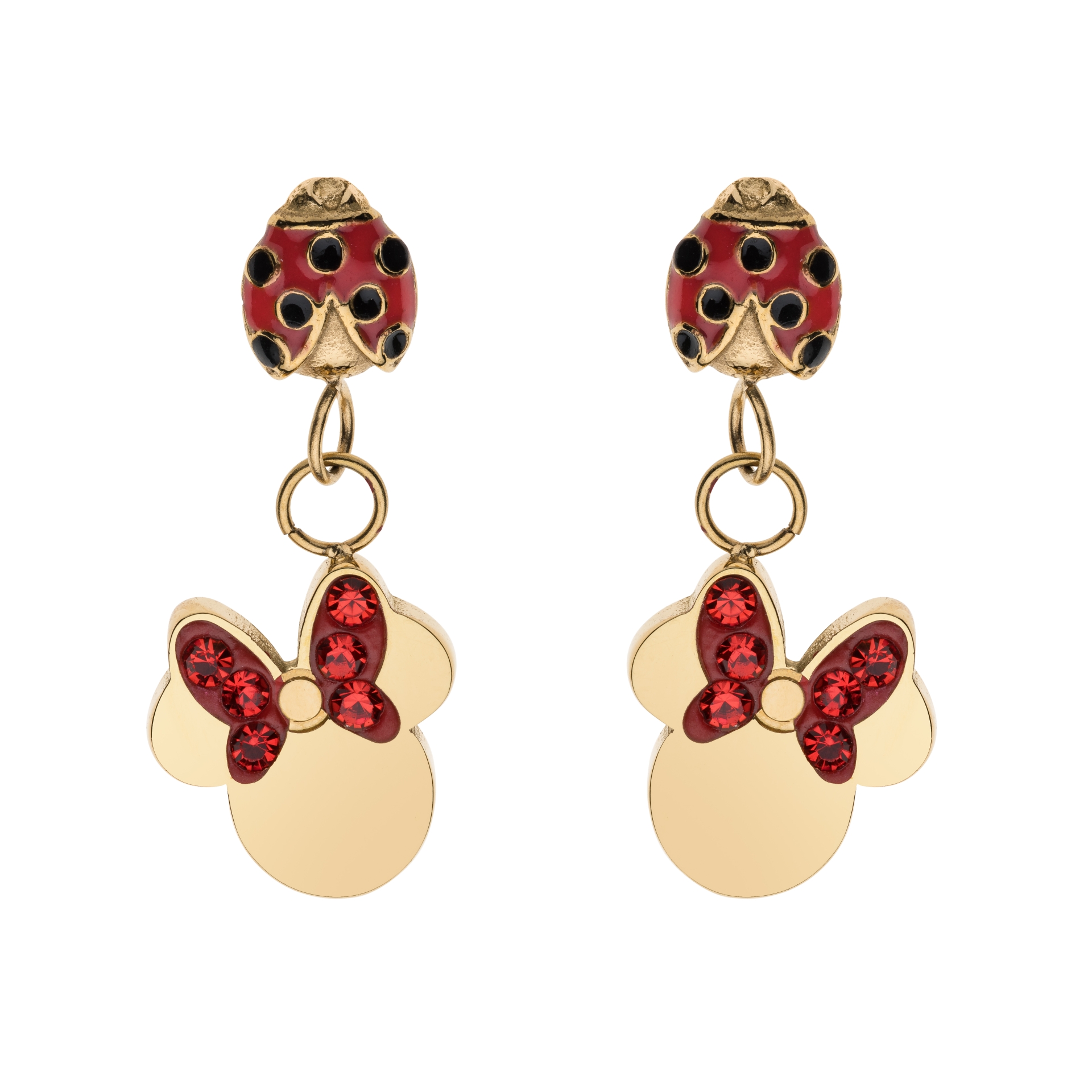 Disney Mickey Figürlü Küpe
