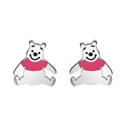 Disney Winnie The Pooh Figürlü Küpe