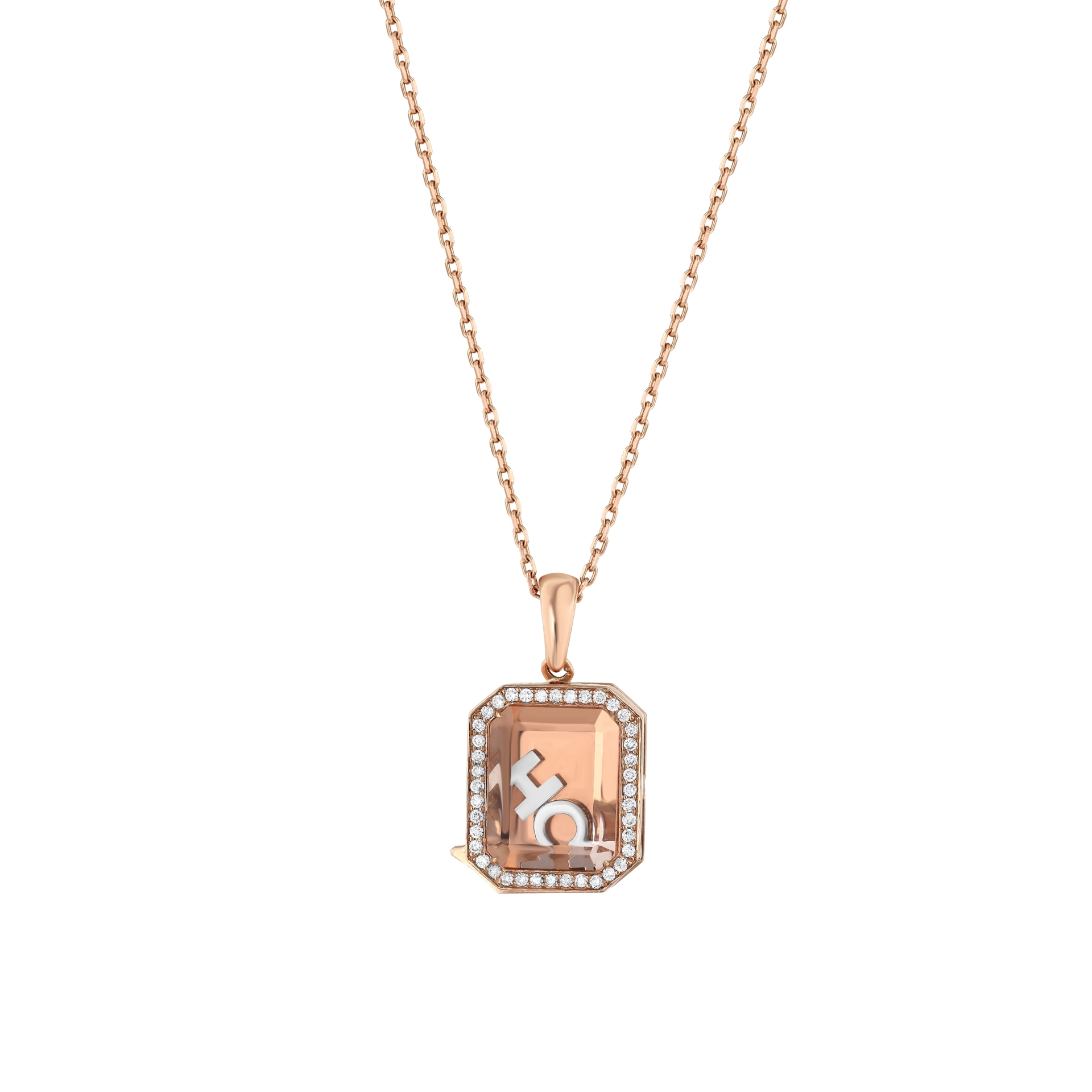 0.12 Karat Pırlantalı Kolye