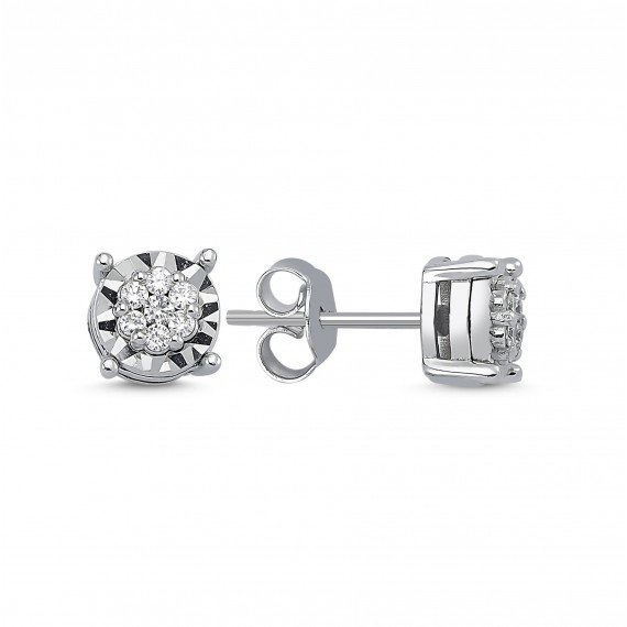 0.17 Carat Diamond Earrings