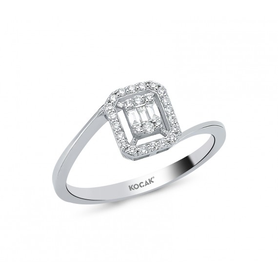 0.16 Carat Baguette Diamond Ring