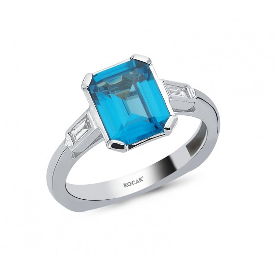 2.62 Carat Diamond Spinel Ring
