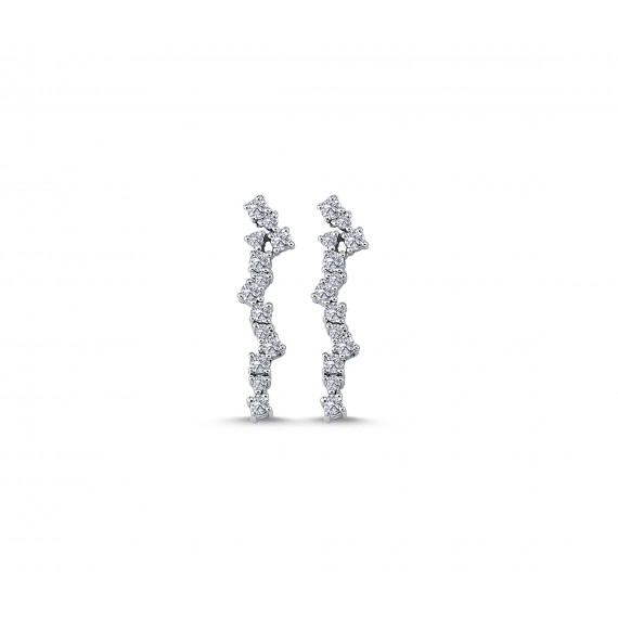 0.45 Carat Diamond Earrings