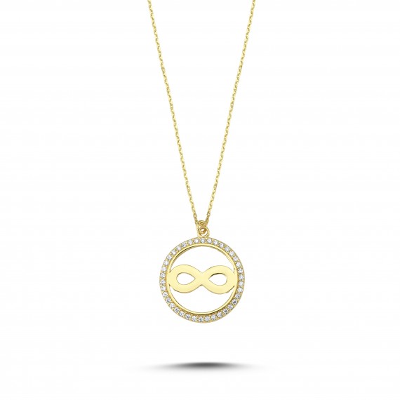 14 K Infinity Gold Necklace