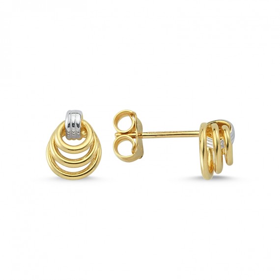 14 K Yellow Gold Earrings