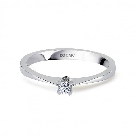0.05 Carat EF SI Solitaire Diamond Ring