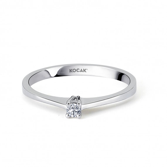 0.05 Carat EF SI Solitaire Diamond Ring