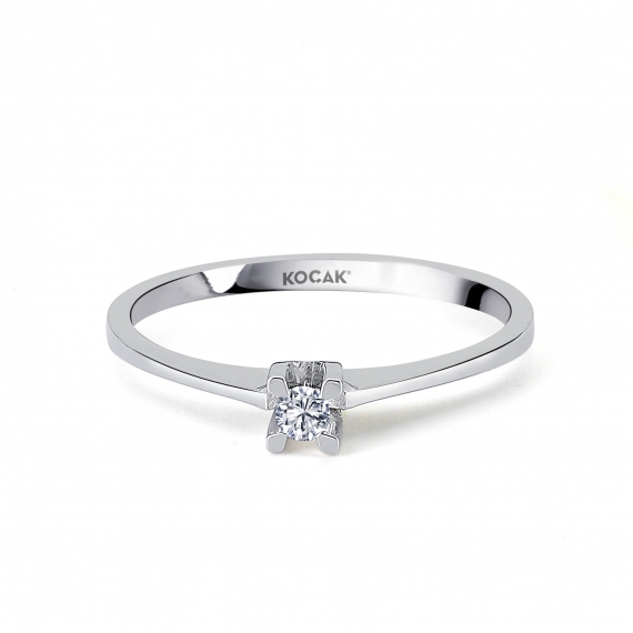 0.05 Carat EF SI Solitaire Diamond Ring