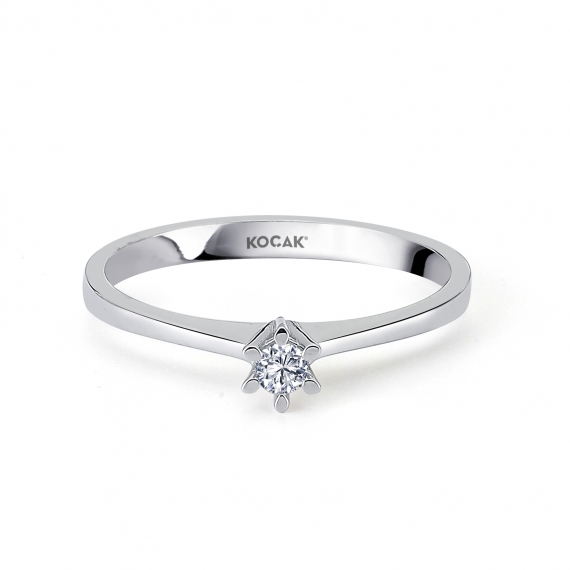 0.05 Carat EF SI Solitaire Diamond Ring