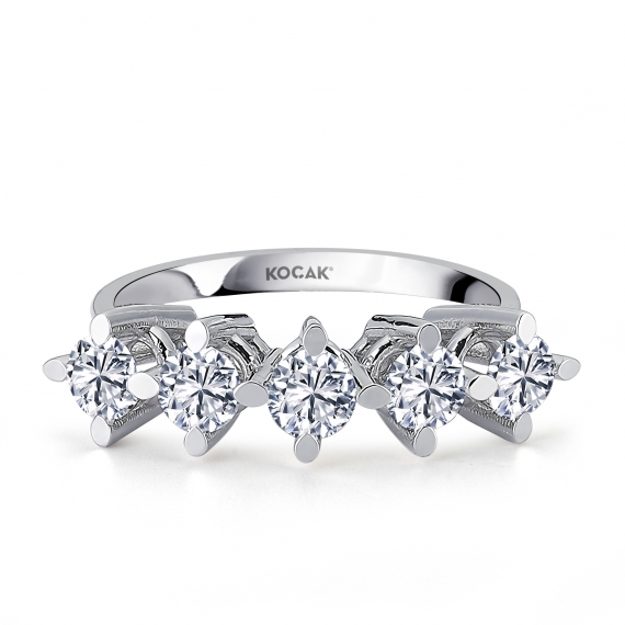1.25 GH SI Carat Diamond Five-Stone Ring