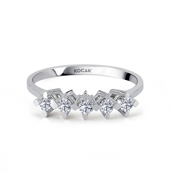 0.25 GH SI Carat Diamond Five-Stone Ring