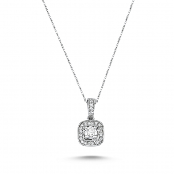 0.36 Carat Diamond Necklace