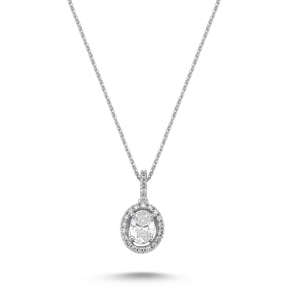 0.44 Carat Diamond Necklace