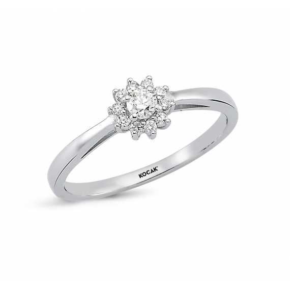 0.18 Carat Diamond Ring