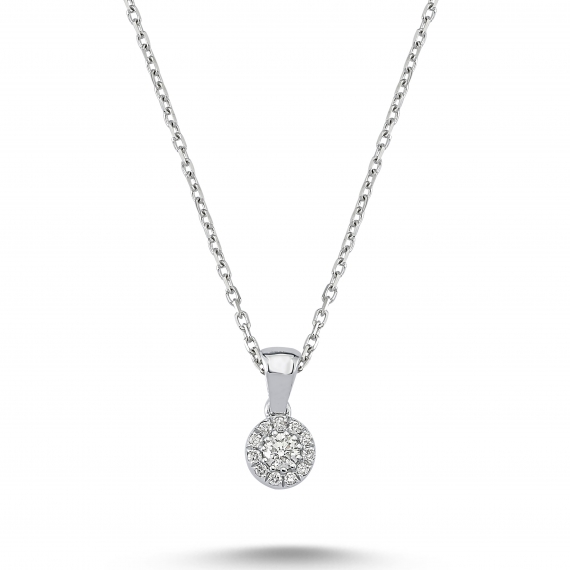 0.14 Carat Diamond Necklace