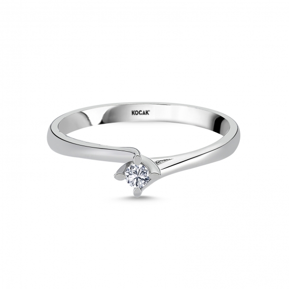 0.05 Carat EF SI Solitaire Diamond Ring