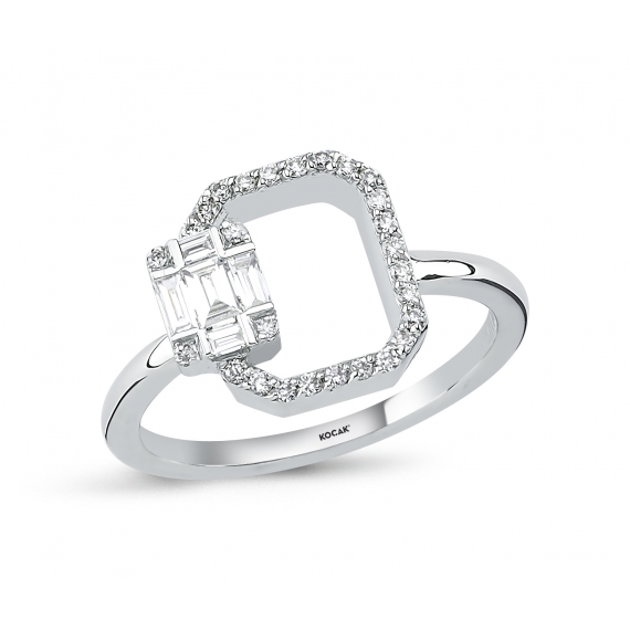 0.31 Carat Baguette Diamond Ring