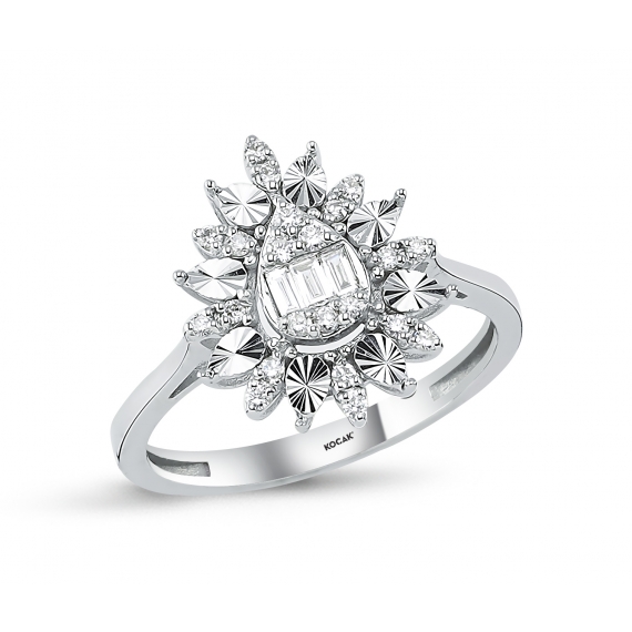 0.20 Carat Baguette Diamond Ring